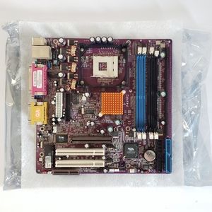 ECS P4VMM2 Socket 478 Motherboard MicroATX AGP DDR SDRAM VIA P4M266A